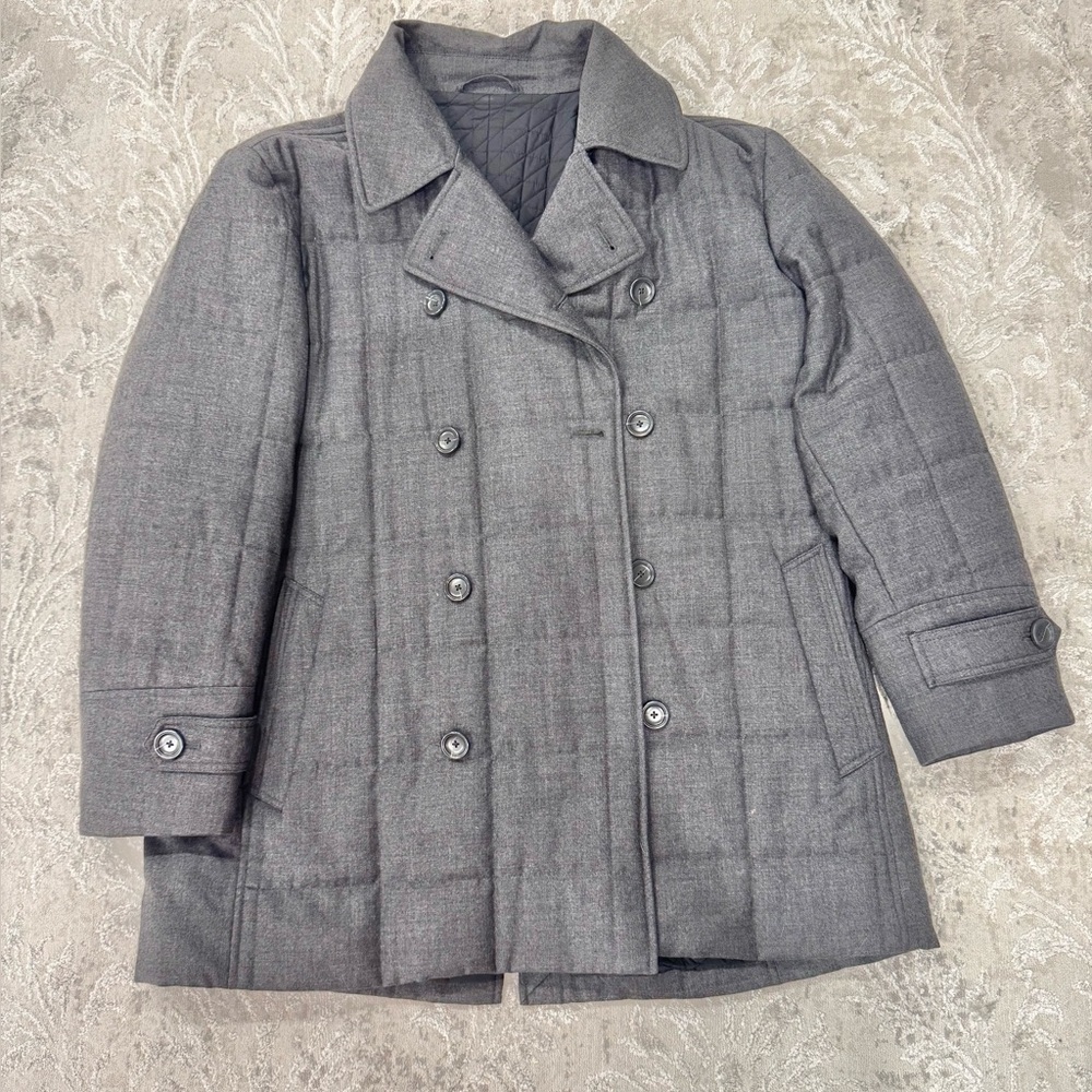 Z Zegna Men's Charcoal Quilted Jacket
Excellent Condition
